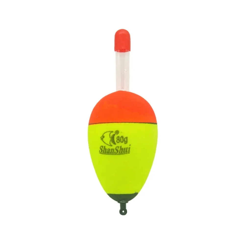 6 teile/los EVA Angeln Float Licht Stick Schaum Kunststoff Bobber Meer Felsen Angeln Markante Schwimmt Angeln Zubehör 20g 40g 60g 80g – Detail 1