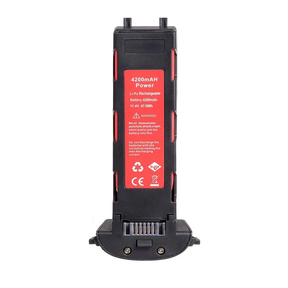 Imagem -03 - Bateria de Lítio 11.4v 4200mah com Bateria de Lítio Portátil 4200mah de Hubsan Zino H117s Gps rc