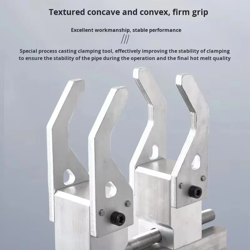 20-110mm Portable Manual Socket Fusion Clamp, Hand Operated Pipe Welding Holder for PPR PE PPH PVDF Plastic Socket Welding