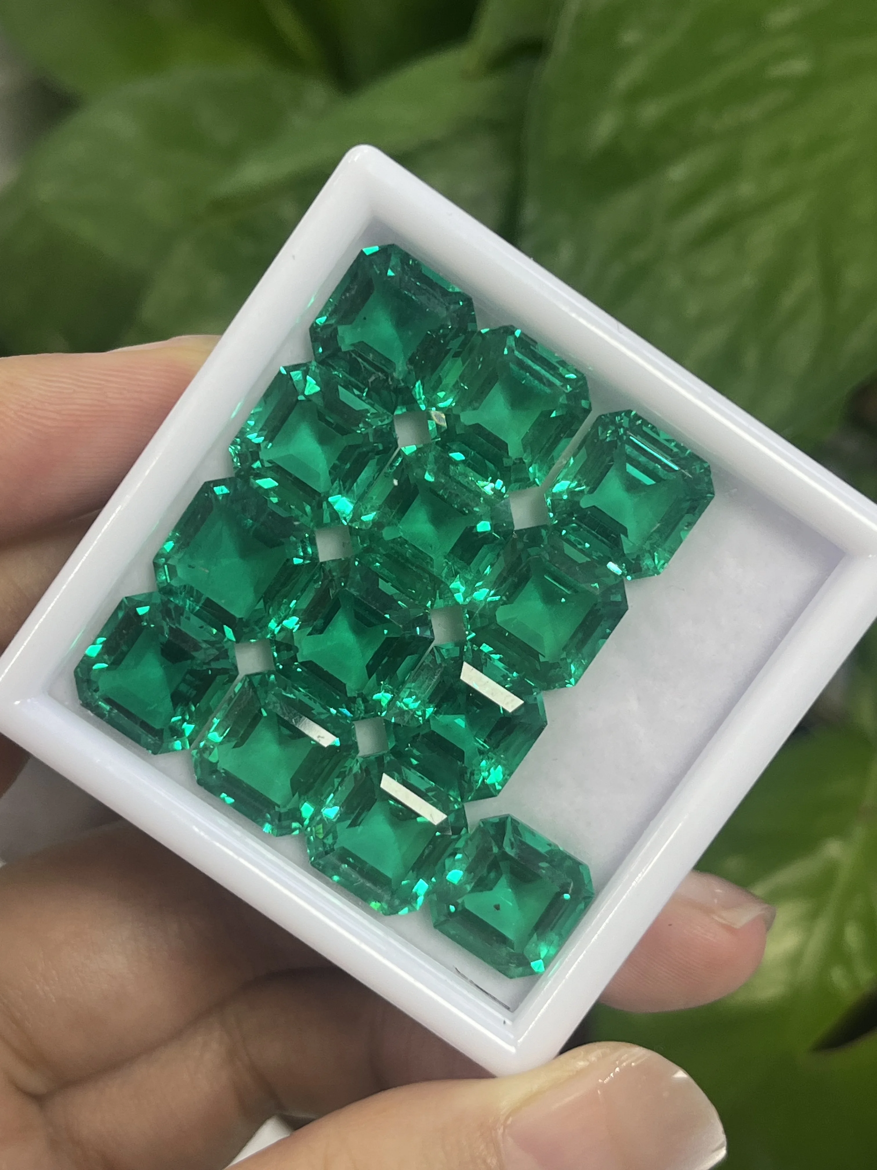 

Лабораторное культивирование Columbia Asscher Cut 6x6 мм-10x10 мм, подходит для колец и подвесок своими руками