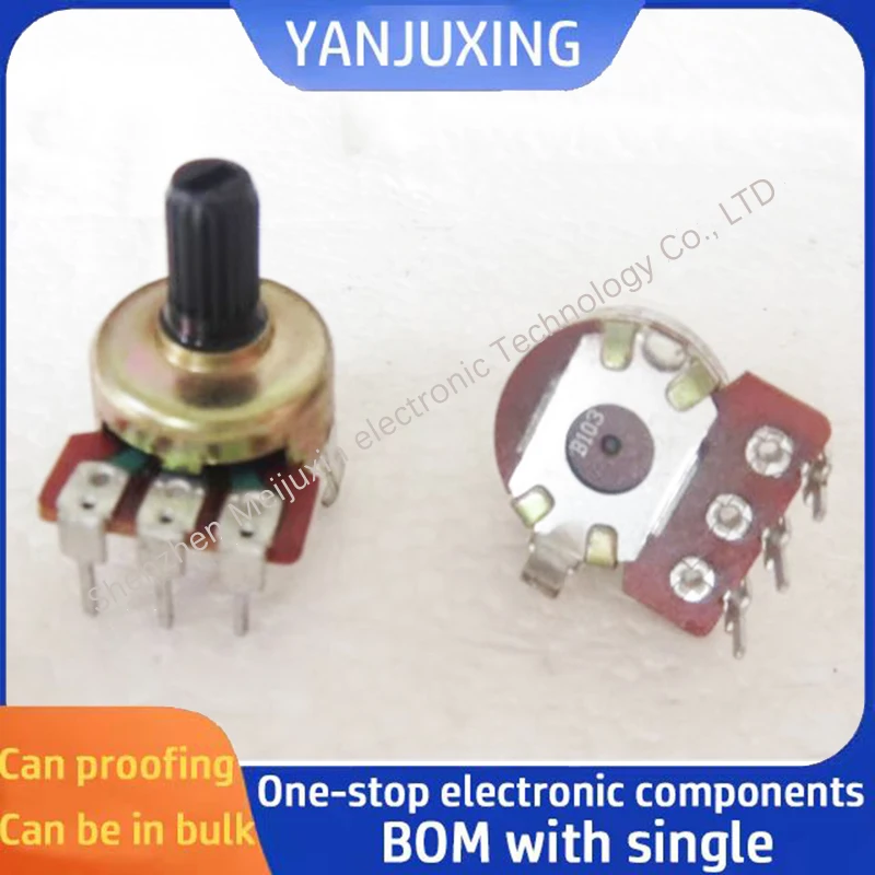 

1pcs/lot B103 Speaker potentiometer B10K MF47 series micrometer trimmer potentiometer