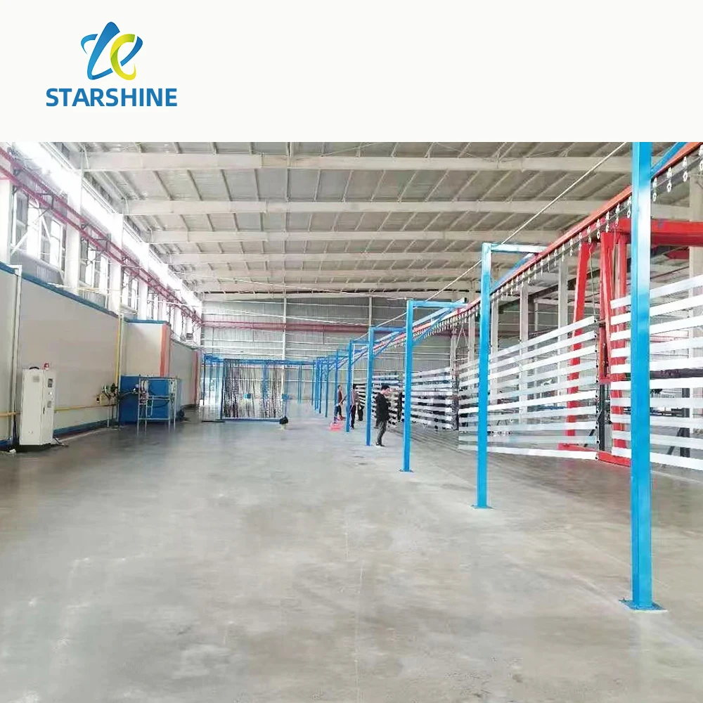 Macchina automatica per verniciatura a spruzzo ad asciugatura rapida per apparecchiature di produzione di strutture in acciaio per la lavorazione di parti