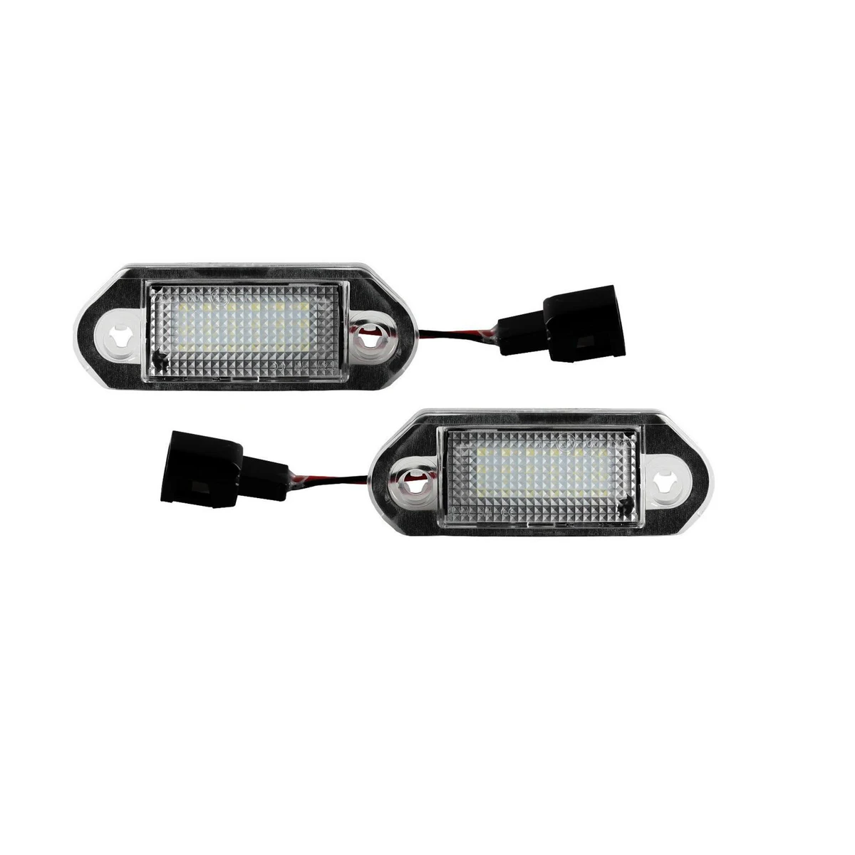 Pair Car License Plate Light Error Free LED Number Plate Rear Light For Skoda Octavia I 1U2 For VW Golf 3 Variant Vento 1H2