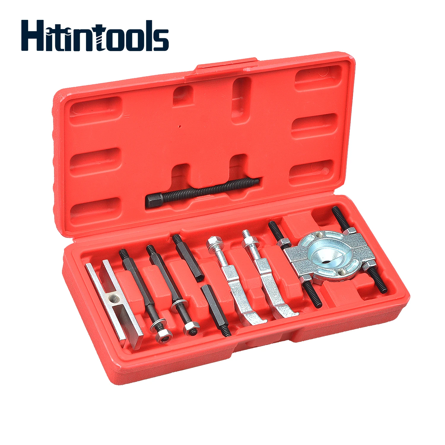 

9Pcs Separator Combination Set Bearing Splitter Mechanical Double Disc Puller Chuck Gearbox Outer Remover Tool