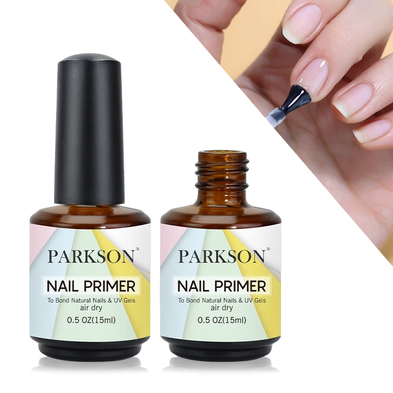 Parkson 15ml Fast แห้งเล็บ Primer ฐานตัวแทนทําความสะอาด Balancing Dehydration Oil ไม่จําเป็นต้อง UV LED โคมไฟเจลเล็บ Primer