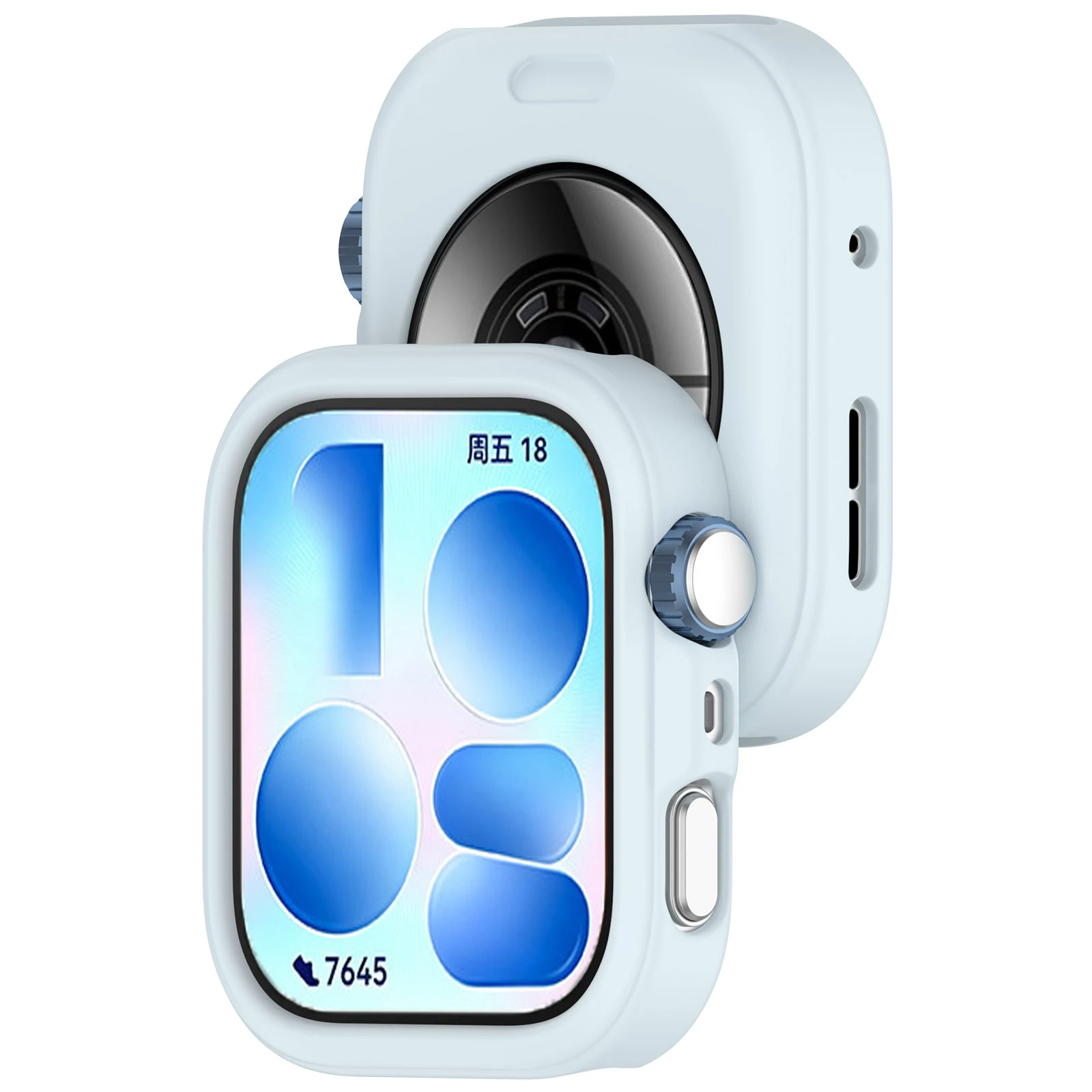 Cover Case For HUAWEI watch Fit 5/5 Pro/fit 4/4 Pro Screen protector Hollowed Silicone Bumper Frame huawei watch fit5 Protective