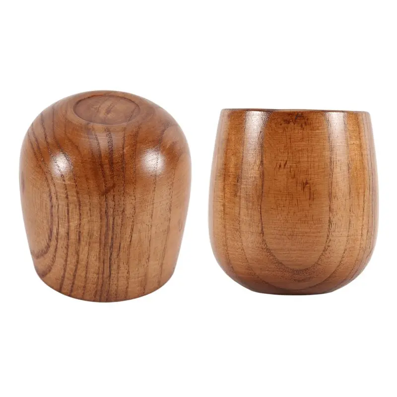 ABSE-2Pcs Handmade Whiskey Grail Cup Wooden Old Fashioned Tumblers For Men, Whiskey Tumbler, Glasses For Men, Boston Lovers