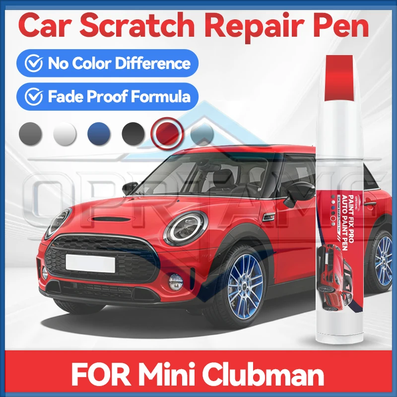 

Горячая новинка: Наклейка для автомобиля Mini Clubman 1990-2026, карандаш для ремонта краски, средство для удаления царапин, аксессуары для авто DIY, черный/белый