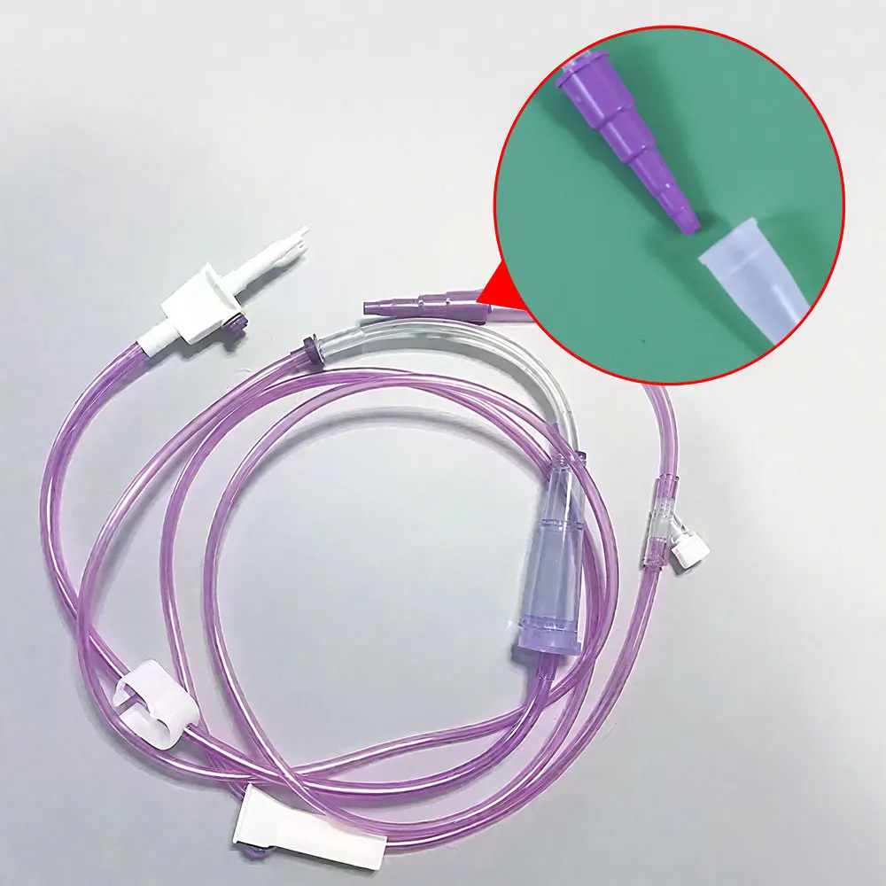 1-5pcs Enteral Nutrition Infusion Tube Infusion Pump Nasal Feeding Pump Tube Feeding Tube Supply Line Dual-purpose Joint Gravity - Image 3