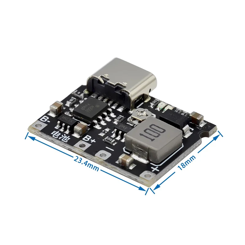 2-200Pcs 3.7V To 5V/9V Multimeter Modified Booster 18650 Lithium Battery Charge Discharge Integrated Adjustable Module 2A