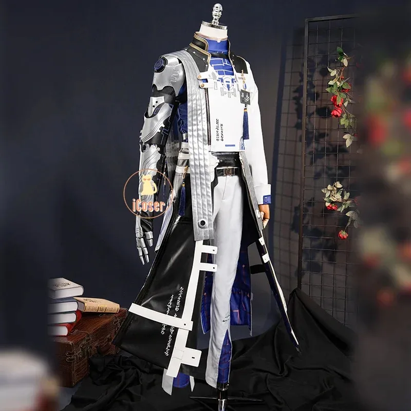 Xiangli Yao-Peluca de disfraz para mujer, uniforme de ondas saludables, protector de brazo, Academia Huaxu, Jinzhou Huanglong, fiesta de Halloween