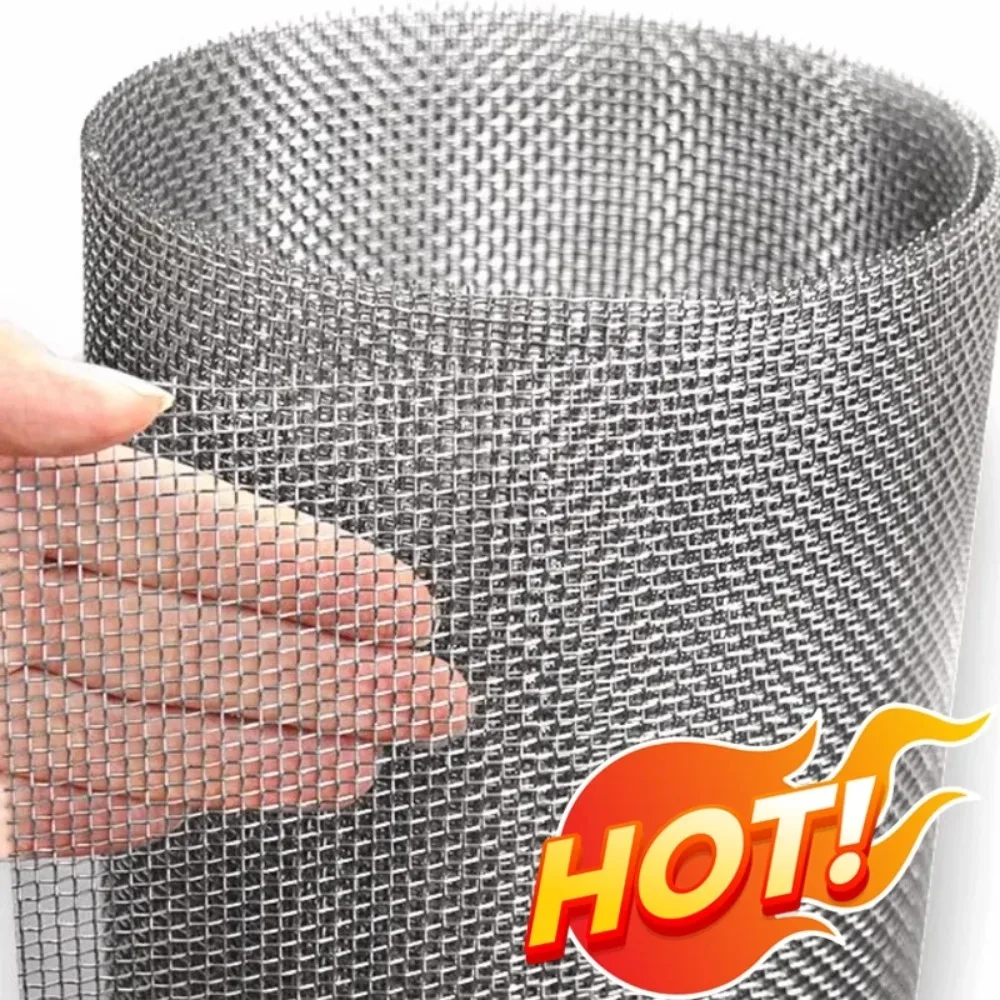 

1roll Car Bumper Stainless Steel Repair Net Plastic Crack Repair Mesh Net for Bumper Body Vents Welding Tools Car Accessories