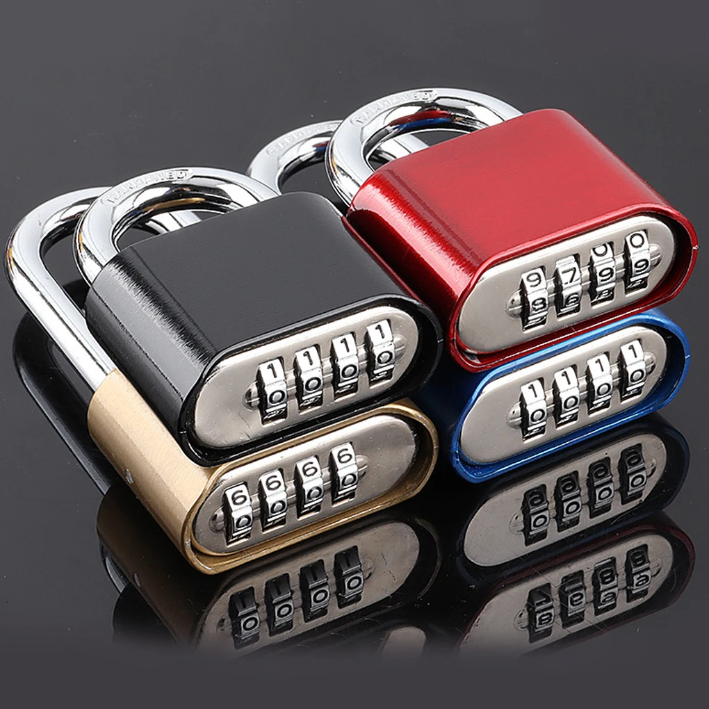 Coded Lock Solid Color Replacement Anti-lost Password Locker Padlock