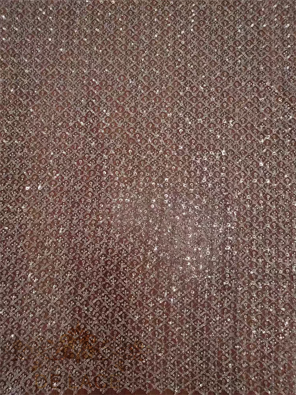 

Shining Lattice Lace Gorgeous Sequins Lace Wedding Dress High Quality Lace Fabric