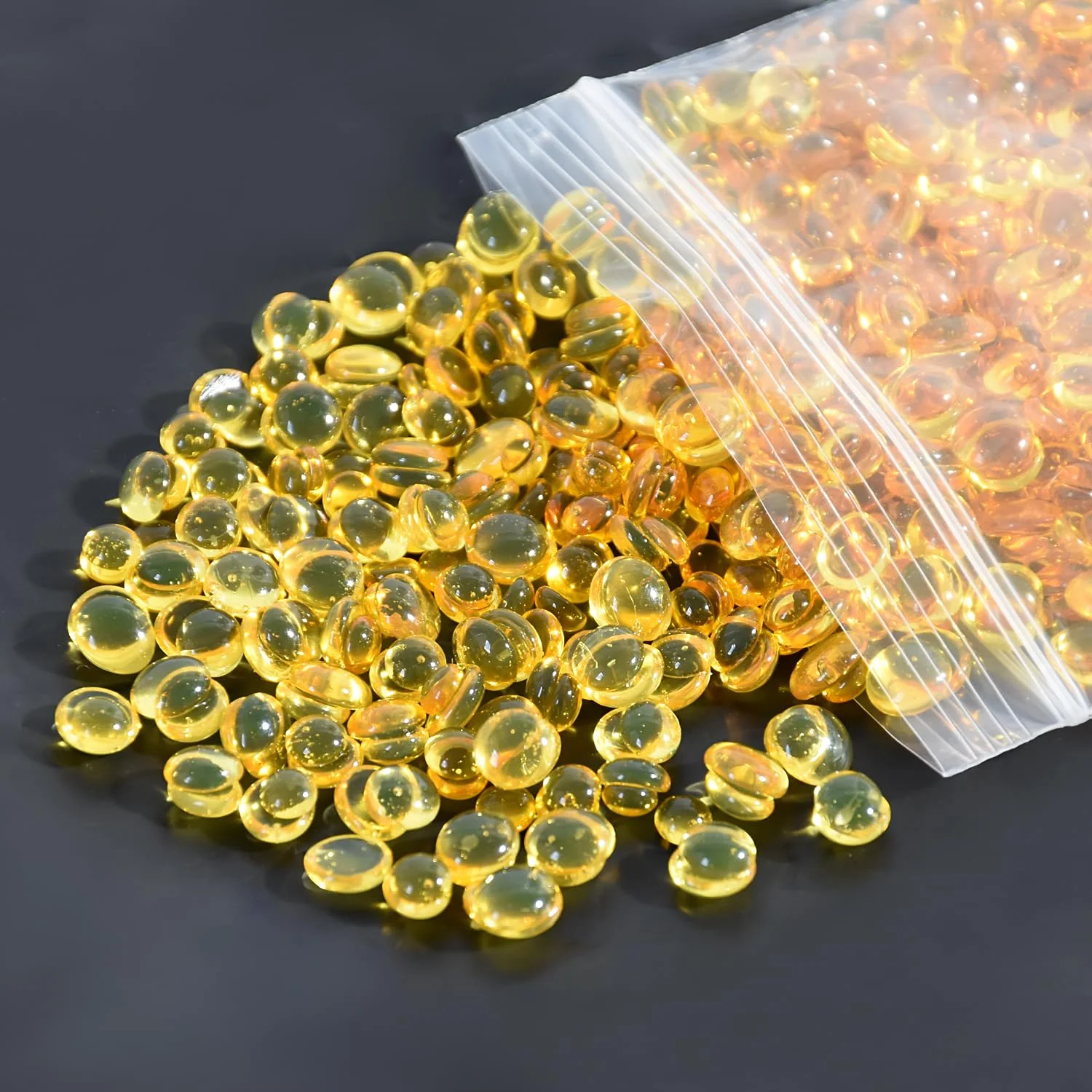 50g 4 Colors White black yellow brown Keratin Glue Bead/Granule For Hair Extension