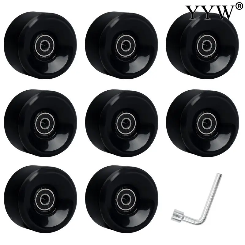 65x36mm 78A Hardness Quad Roller Skates Wheels Large Size Wheels Roller Sneaker Shoes Wheels Outdoor Skating Sliding Gear