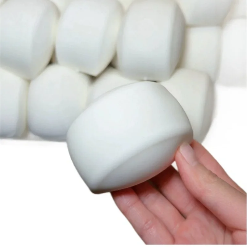 Crispy Mantou Squishy Stress Relief Squeeze Fidget Handmade Toy Round Blocks Filled ASMR Anti Stress Release Hand Relax Gift Toy