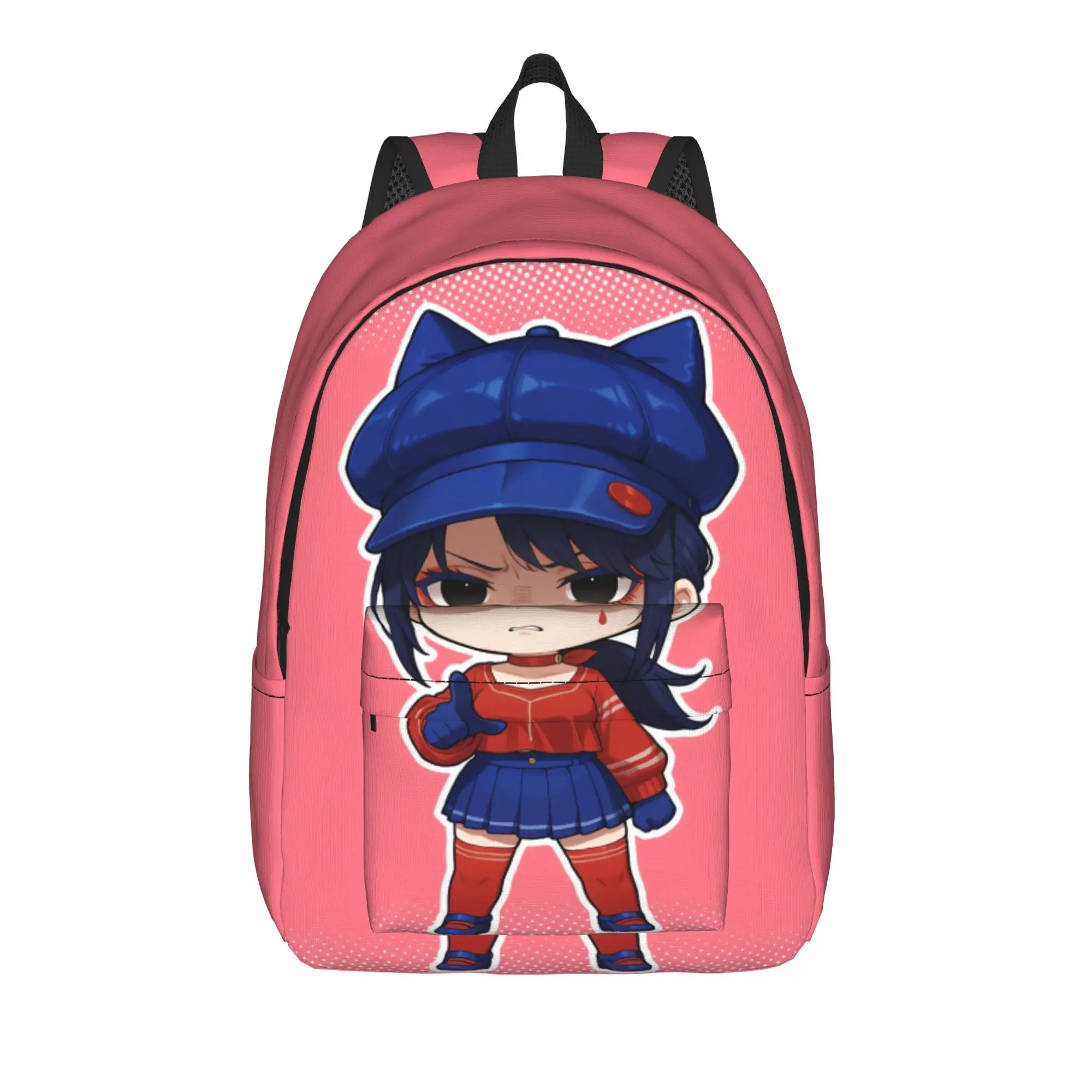 Game Miside Series Print Backpack  Camping Backpacks Women Men Design Pattern School Bags Kawaii Rucksack