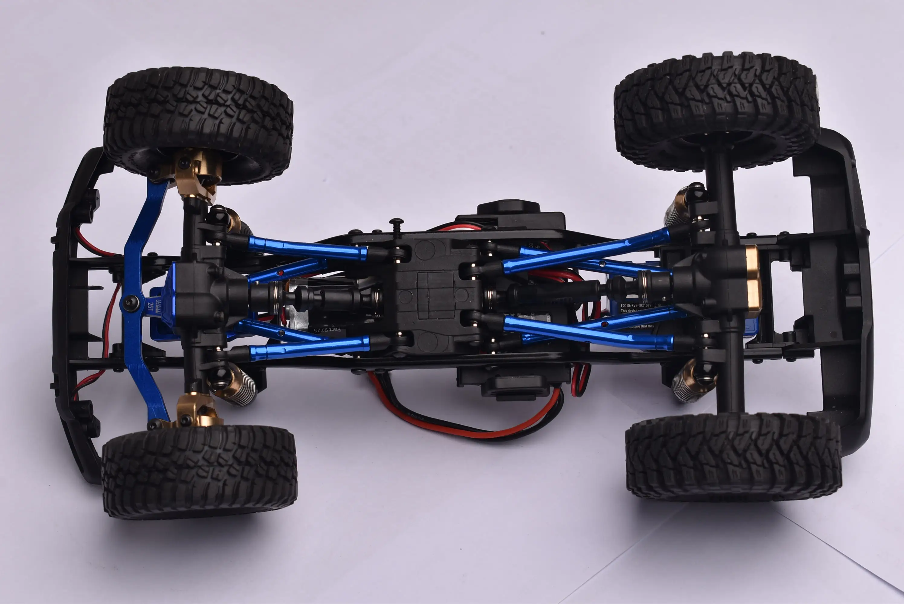 Set di collegamenti regolabili ad alta distanza GPM in alluminio 6061-T6 per TRAXXAS 1/18 TRX4M