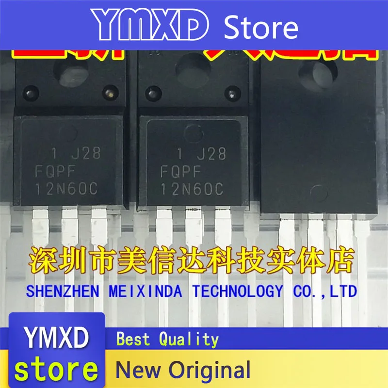 10 шт./лот, новая оригинальная полевая трубка FQPF12N60C 12N60 12A600V TO220F, в наличии
