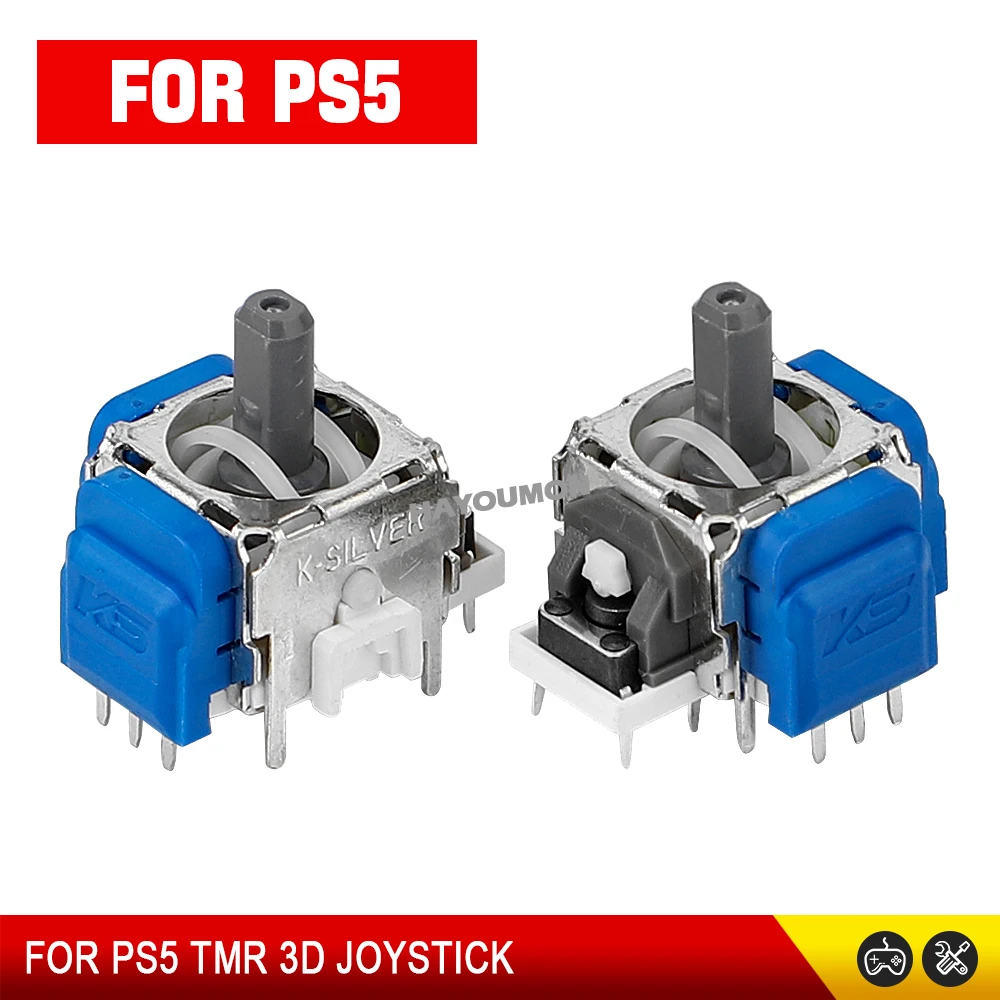 2/10 Stück K-Silver TMR Joystick für PS5 PS4 Xbox Series S X Xbox One Ersatz 3D Analog ThumbStick Anti-Drift Spielzubehör – Detail 15