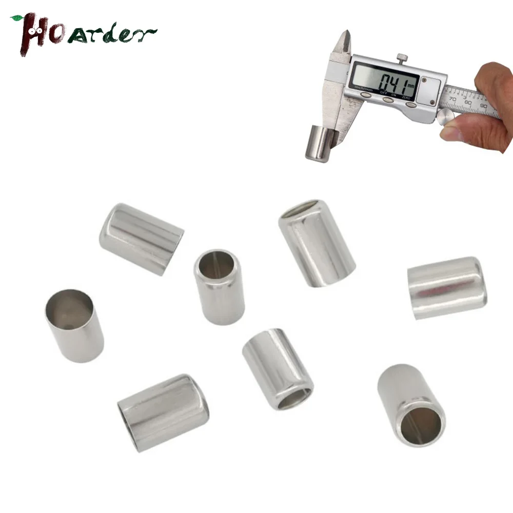 

30Pcs-Pack High-Pressure Hose Crimp Tools Stainless Steel Sleeve Pipe Exhaust Connector 11.5MM -25MM Pipe Joiner