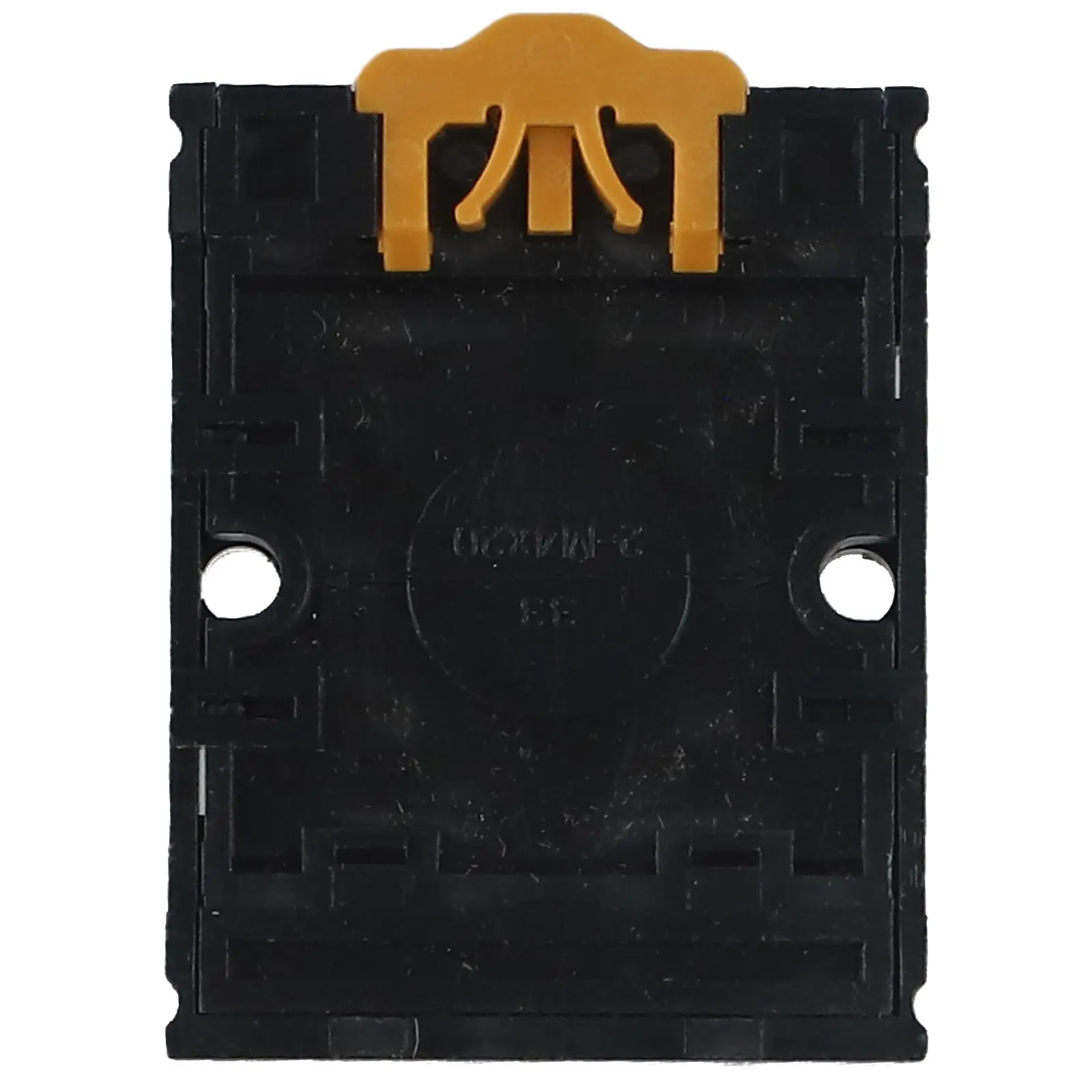 Timer Relay Socket Base with Widened Galvanized Copper Sheet U Installation Buckle Standard Screw Hole Position