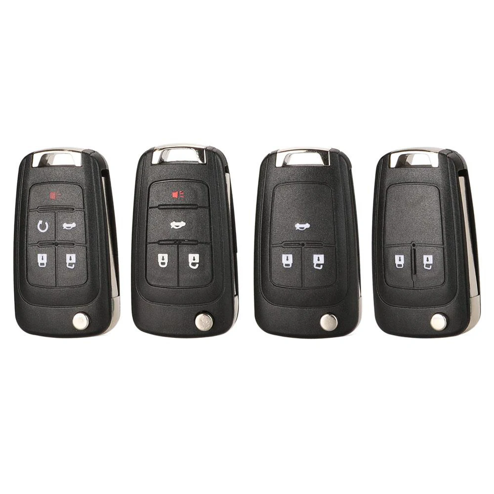 

Jingyuqin New 2/3/4/5 Buttons Flip Remote Car Key Fob Shell For Opel Vauxhall Astra J Corsa E Insignia Zafira C 2008-2016