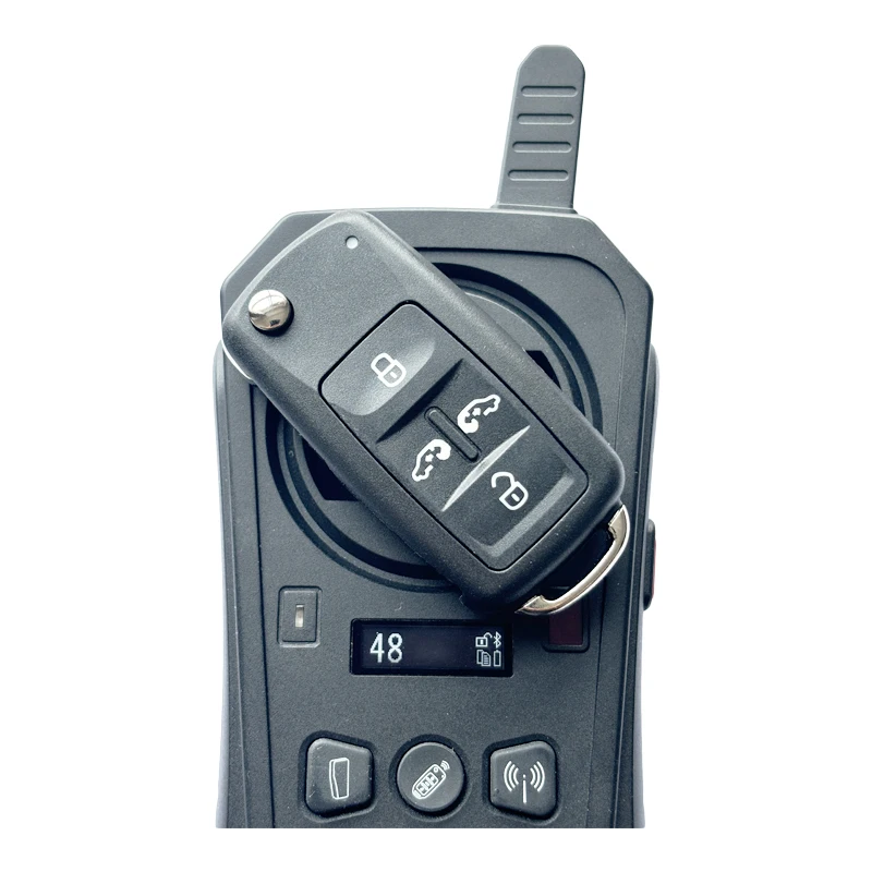 TXK001152 7N0837202A 434MHz Flip Key Fob 4+1 Button With ID48 MQB48 Chip For VW Sharan Multivan Aftermarket Car Key Control