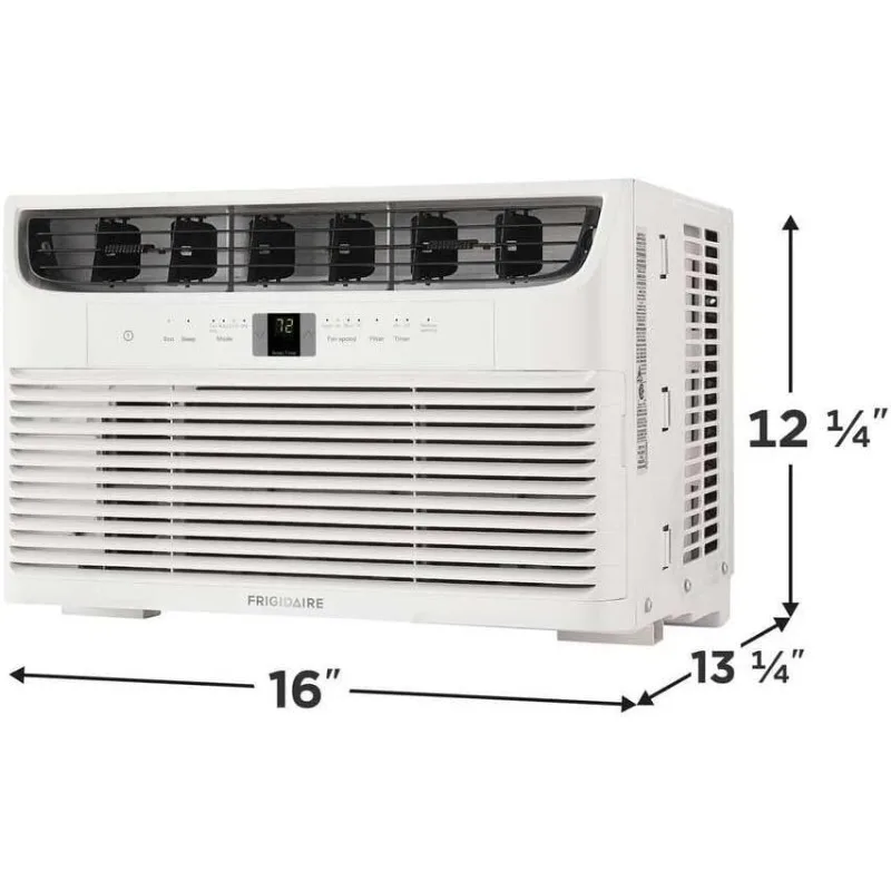 Frigidaire FHWC063TC1 Window Air Conditioner, 2024 6,000 BTU Electronic Controls, White