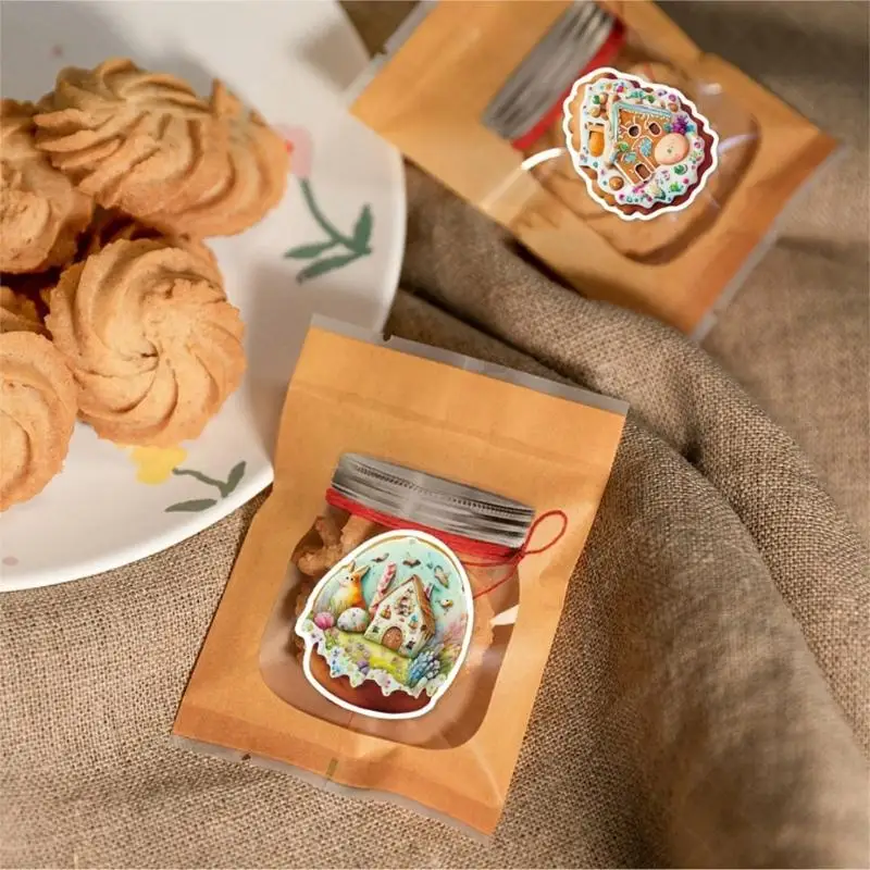 아이를위한 QX2B 만화 스티커를위한 성인 포장 스티커 페스티벌 파티 장식 스티커