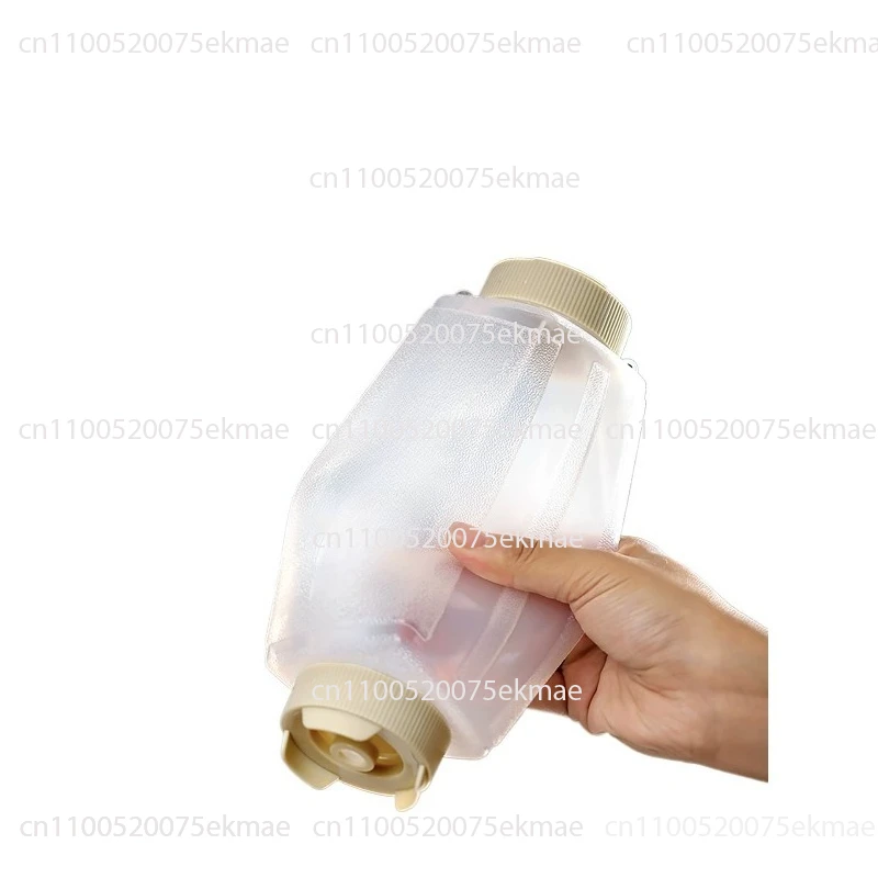 Botella de salsa comercial, puesto de restaurante de comida rápida, dedicado, puede colgar tomate, ensalada de mil ilhas, mostaza