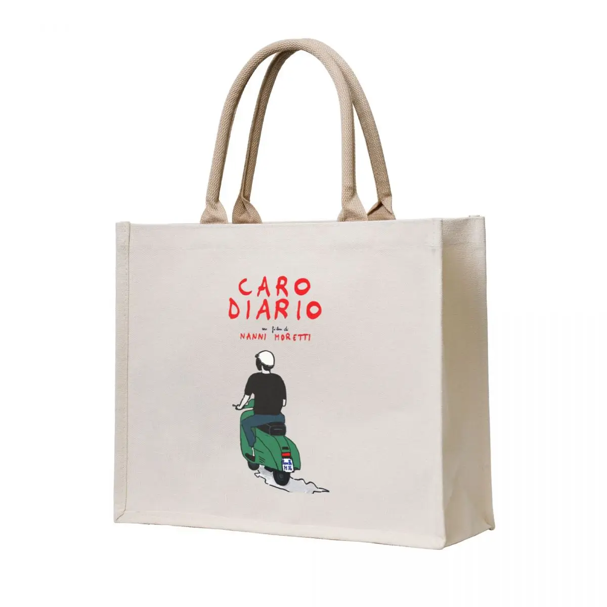 

Caro Diario - a film by Nanni Moretti Tote Bag Canvas bag for women Shopper bag canvas bags