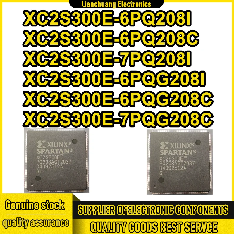 XC2S300E-6PQ208I XC2S300E-6PQ208C XC2S300E-7PQ208I XC2S300E-6PQG208I XC2S300E-6PQG208C XC2S300E-7PQG208C QFP208 IC Chip in stock