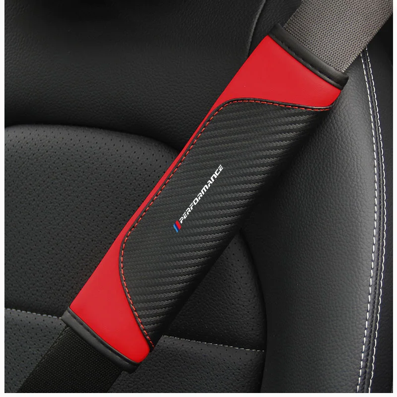 Car Seat Belt Cover Shoulder Protector Cushion Pad For BMW X1 X3 X4 X5 E46 E90 F20 E60 E39 F10 M1 M2 M3 M5 M6 E87 Accessories