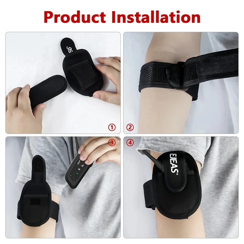 Bolsas de brazalete para interfono de árbitro, 4/1 Uds., para EJEAS V6C Pro V4C Plus VNETPHONE V6C, bolsa suave portátil, accesorios para Walkie Talkie