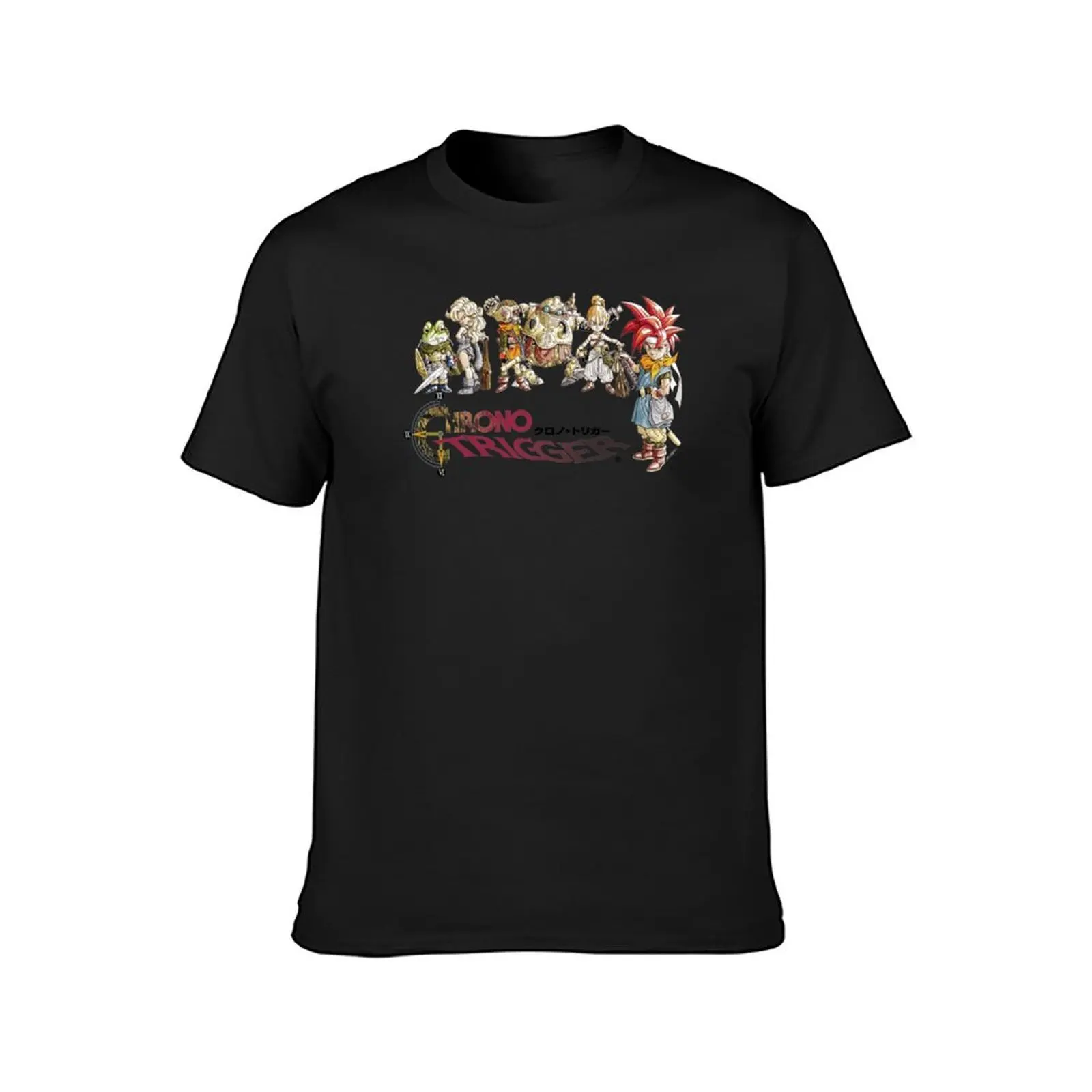 Chrono Trigger Logo T-Shirt sublime hippie clothes shirts graphic tees anime sweat shirts, men