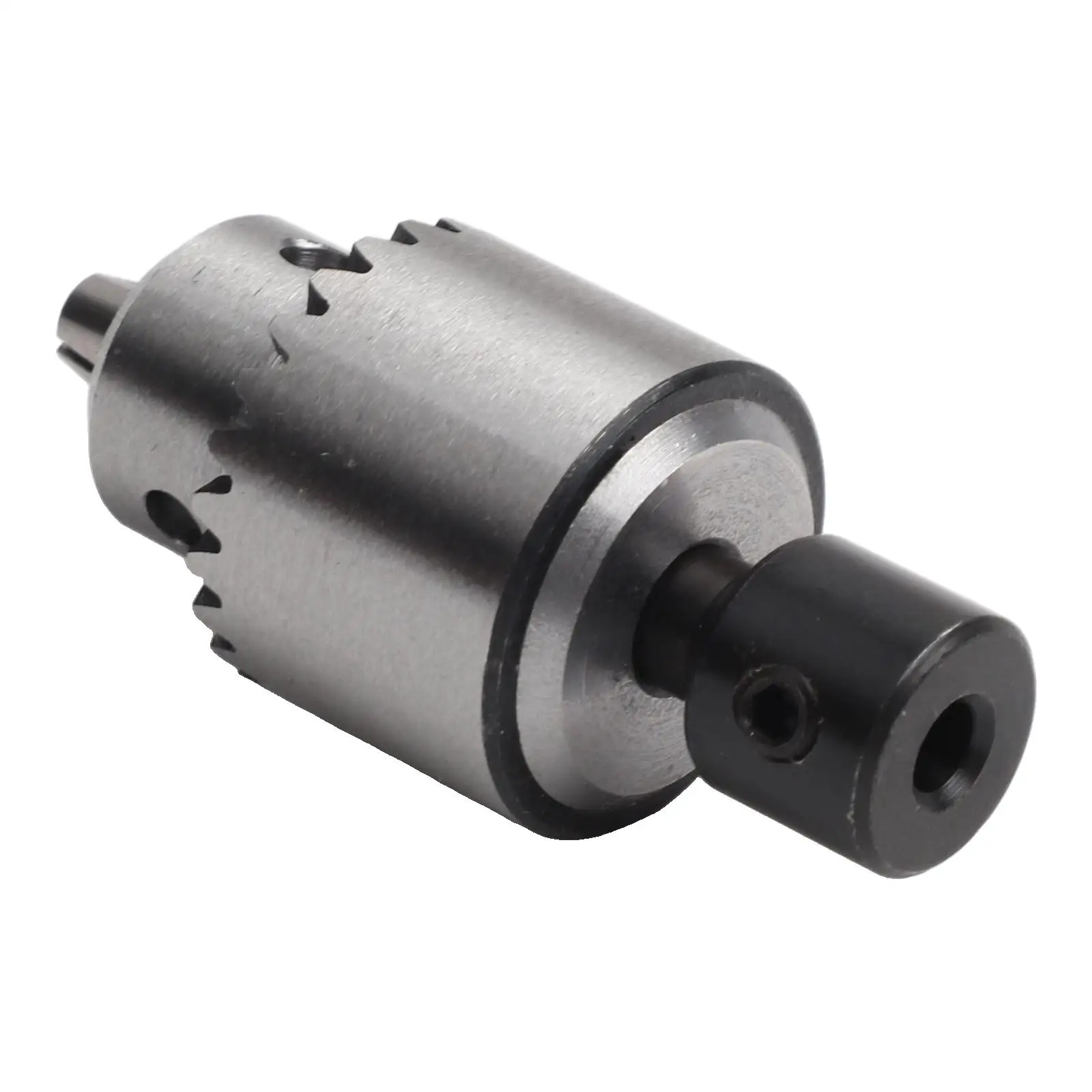 

Набор патронов для дрели JT0: включает ключи T-образной и L-образной формы, а также соединитель для валов электродвигателей с диаметром зажима от 0,3 до 4 мм.