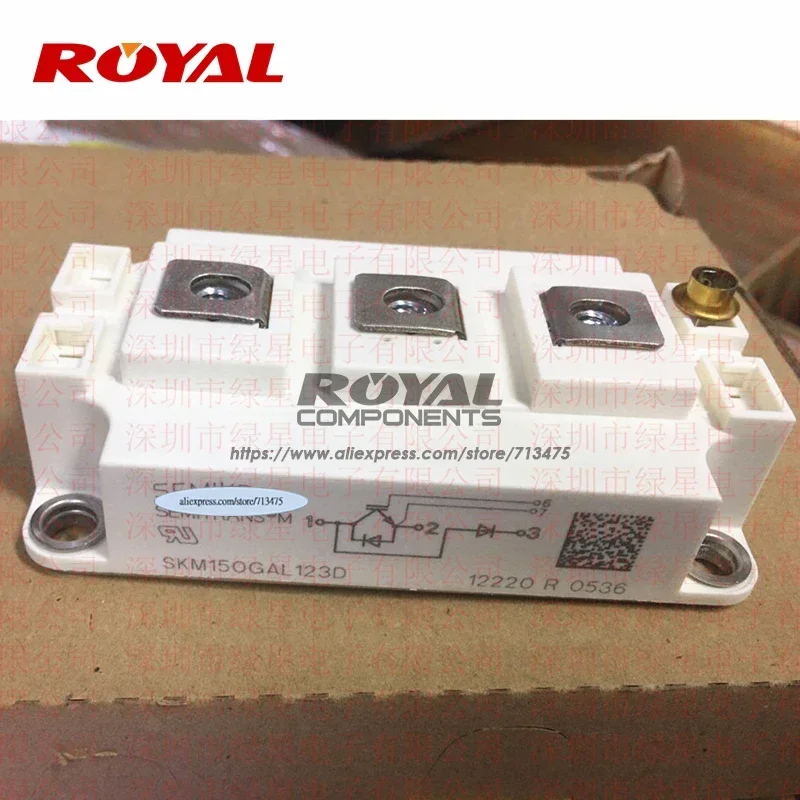 SKM200GAL125D SKM200GAL126D SKM150GAL123D SKM150GAL125D SKM150GAL128D MÓDULO ORIGINAL