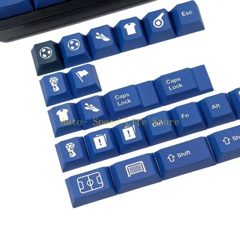 

02DA Replacement for Key Set 128 Pieces PBT Heat Sublimation for Mechanical Keybo