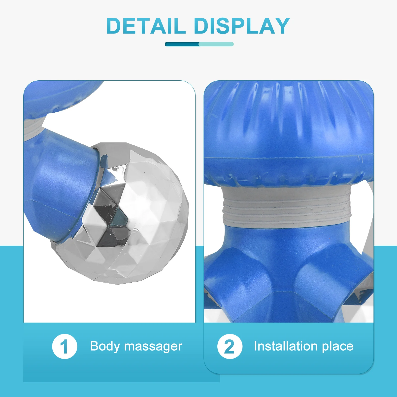 

Electric Body Massaging Device Premium Mushroom Style Massager for Deep Tissue Stimulation Back Shoulder Neck Pain Relief