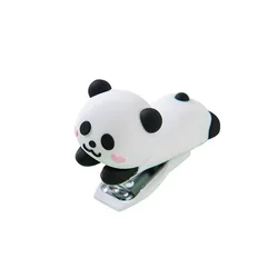 Mini Panda Stapler Cartoon Panda Office School Supplies Staionery Paper Clip Binding Binder Book Sewer Office School Supplies
