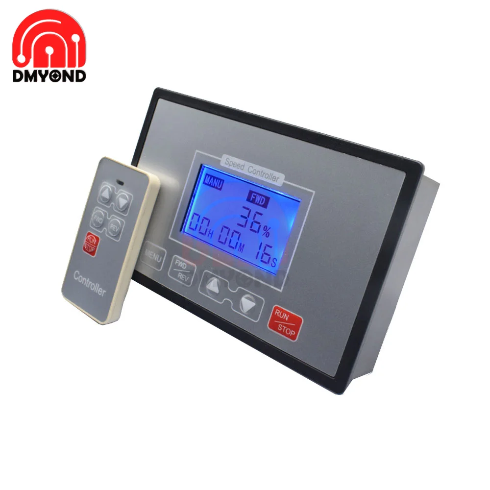 Imagem -05 - Lcd Inteligente Display Digital Controle Remoto sem Fio Controlador de Velocidade do Motor dc Pwm Adjustable 100 Ajustável 12v 24v 36v 48v dc 1055v 60a