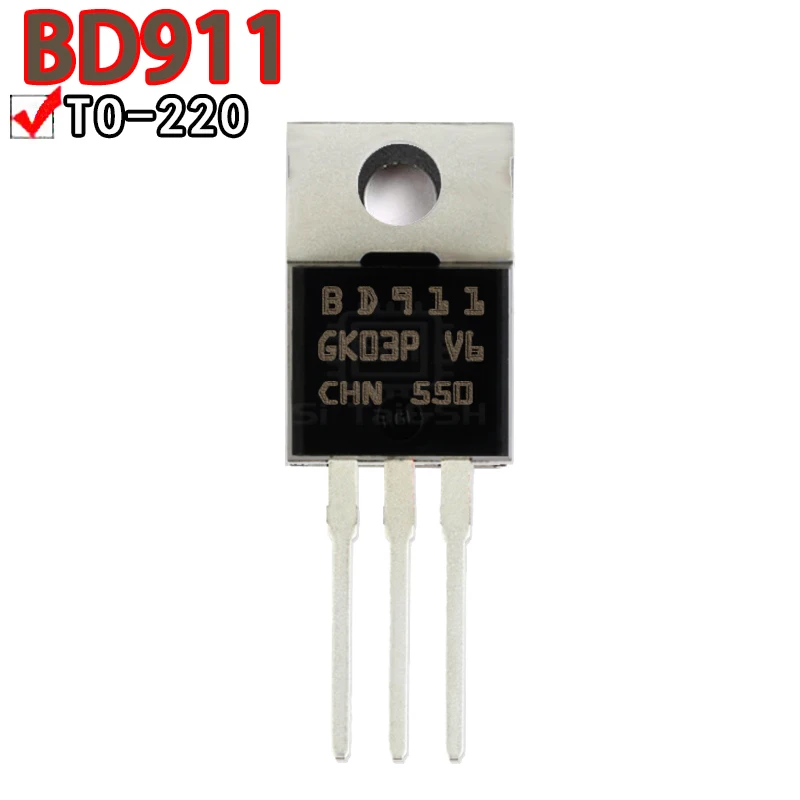 10pcs BD911 BD912 100V 15A TO-220 TO220 Darlington transistor new original