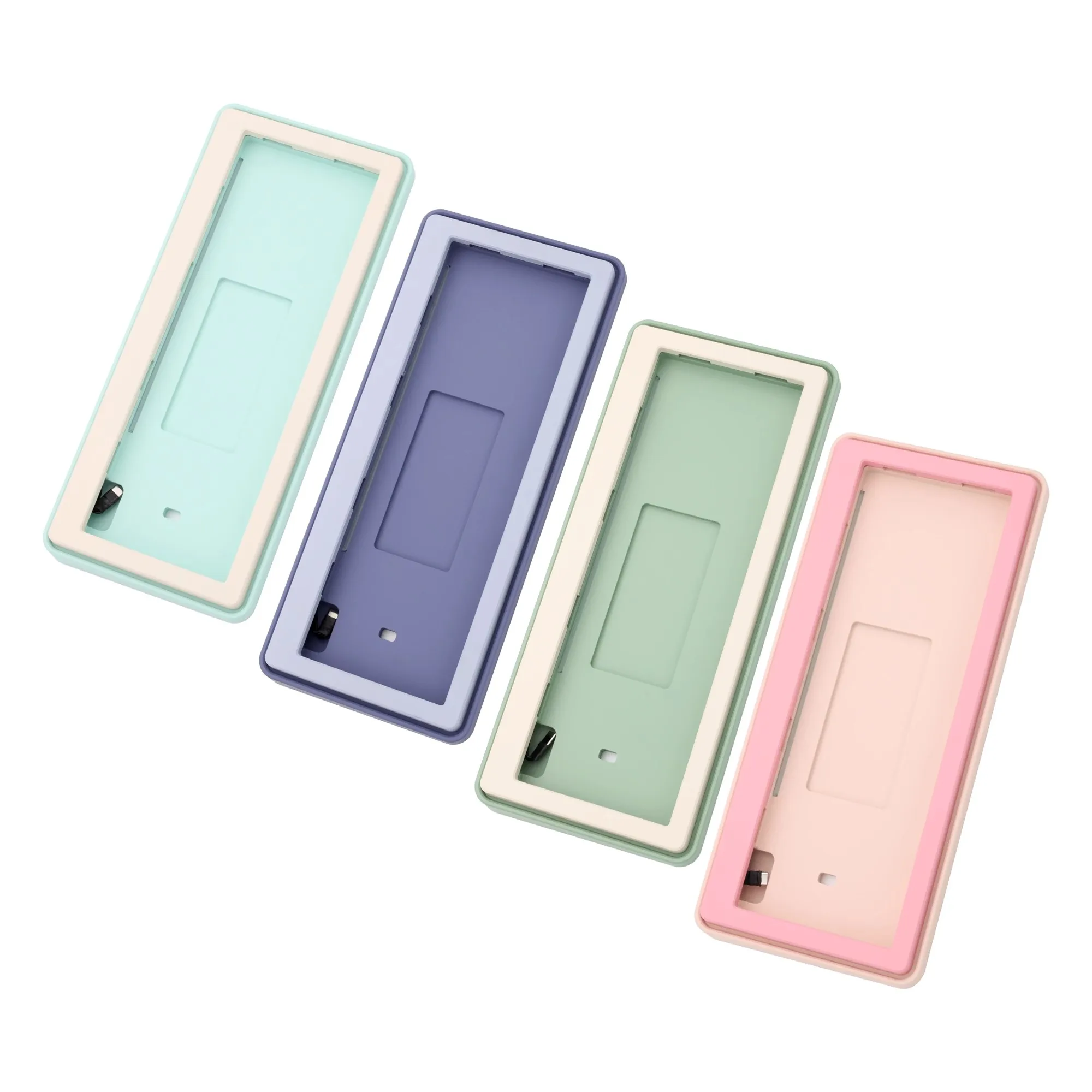 

Корпус для клавиатуры PSD60 Macaron, 60% печатная плата, алюминиевый корпус с ЧПУ, ПРОКЛАДКА, индивидуальный игровой механический корпус клавиатуры для BM60/XD64/GH60