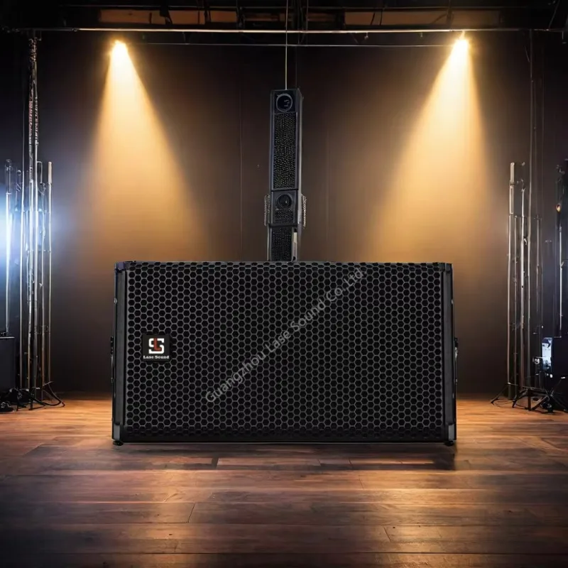 Dual 8 Inch Bold Dynamic Sound For Live Stage Show Punchy Full Tone Perfect For All Performances