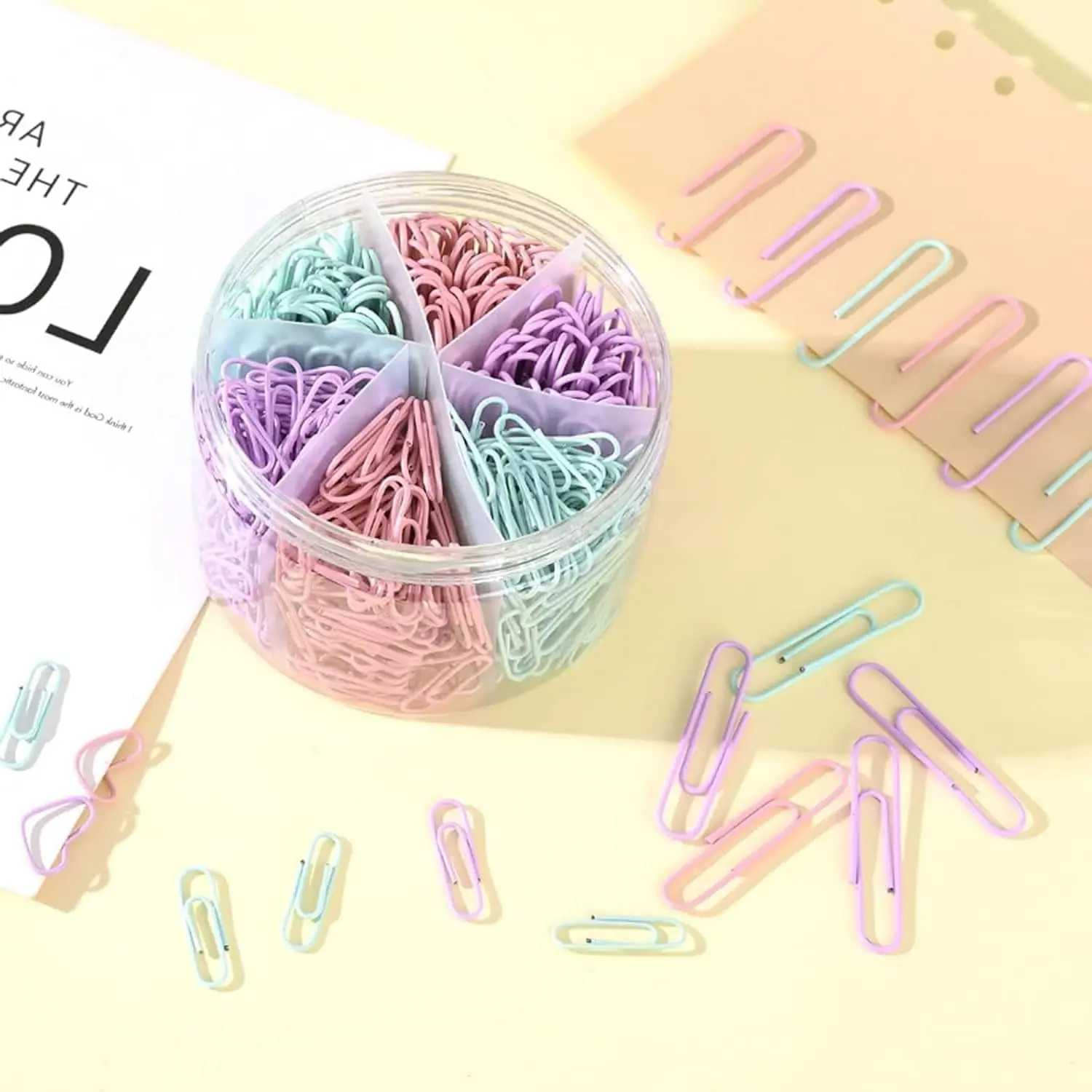 600-clips-de-papel-clips-de-papel-coloridos-macaron-de-11”-clips-para-escritorio-material-escolar-e-uso-pessoal