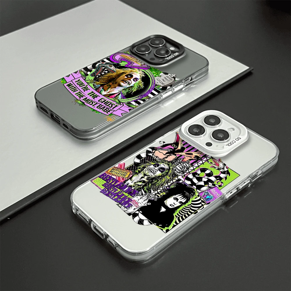 B-BEETLES TV J-JUICES Phone Case For Samsung S24 23 22 ULTRA A34 33 32 20S 5G 4G Laser Cover