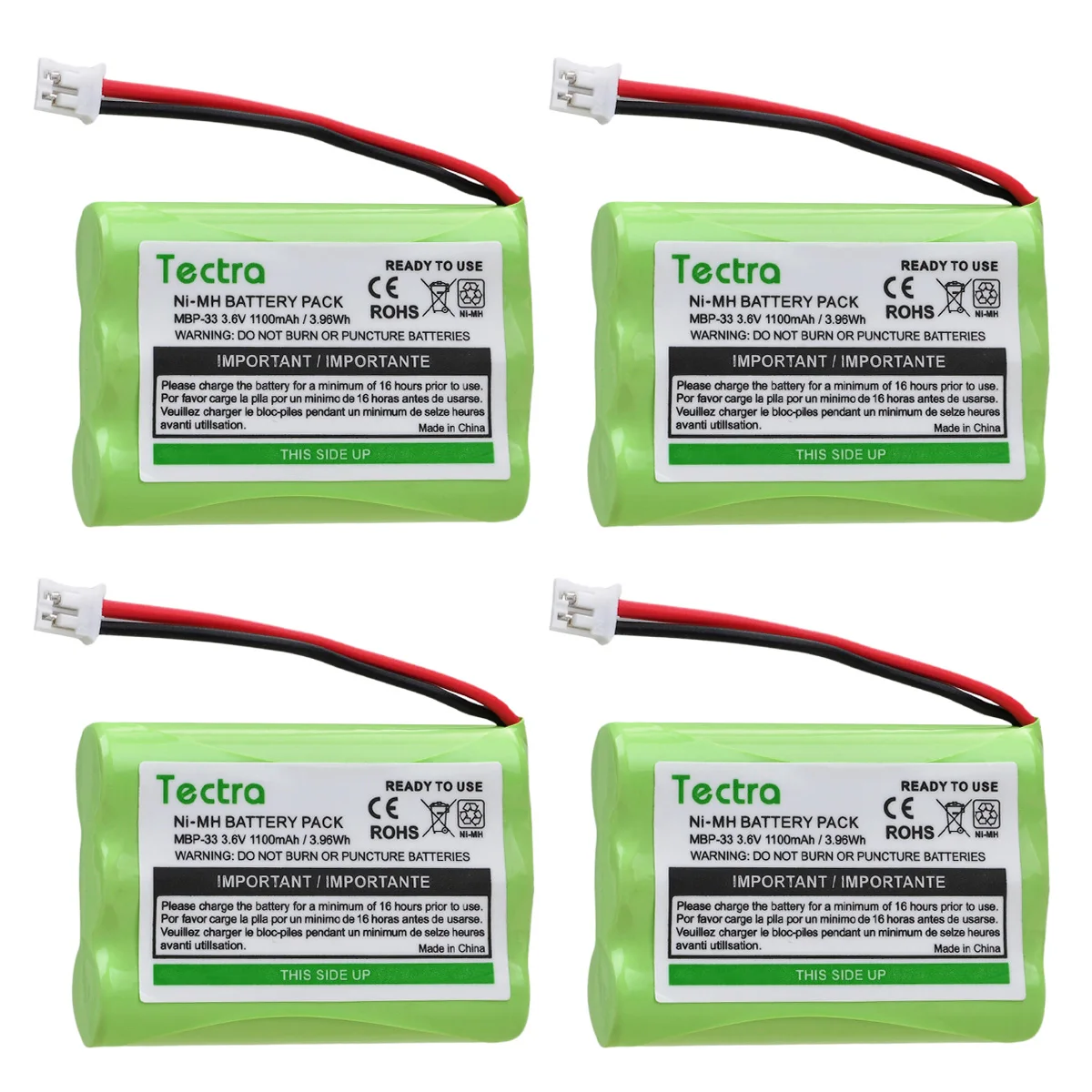 Tectra 1100mAh MBP33 MBP-33 Bateria do elektronicznej niani Motorola MBP33 MBP33S MBP33PU MBP35 MBP36 MBP36S MBP36PU MBP41 MBP43