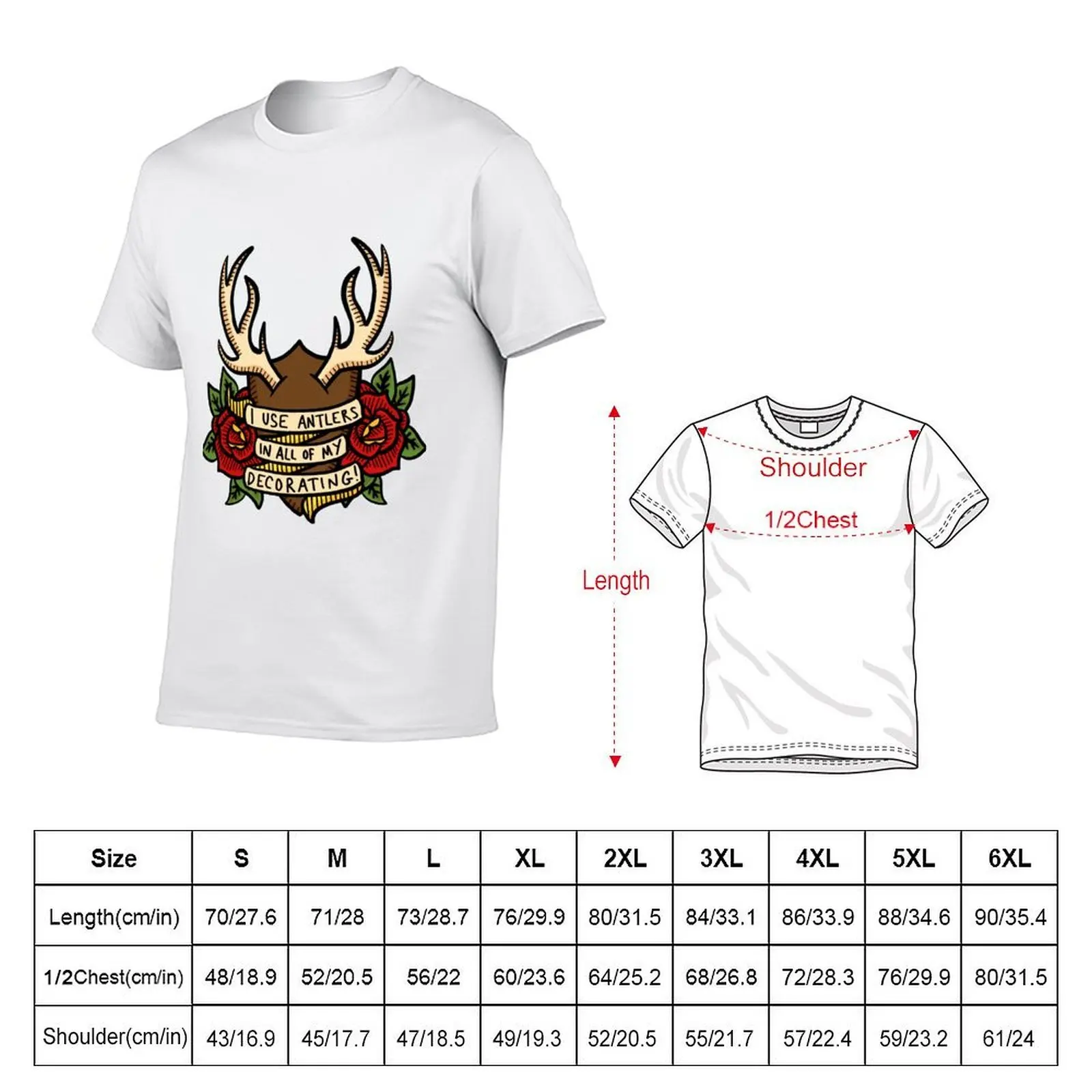 No-one Decorates Like Gaston T-Shirt t shirts cotton 100% t shirts for man graphic vintage T-Shirt